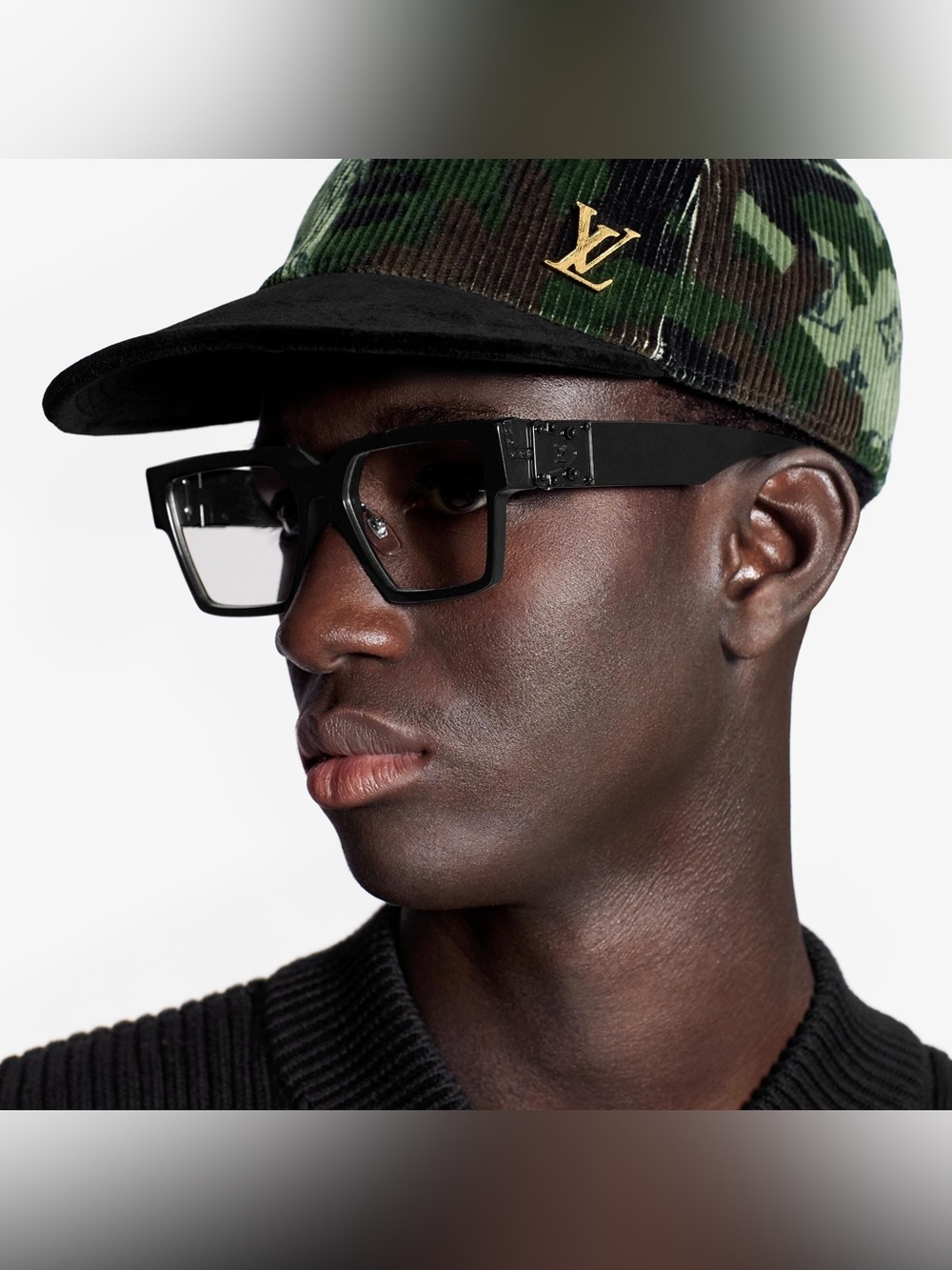Louis Vuitton 1.1 Clear Millionaires Sunglasses Black/Transparent